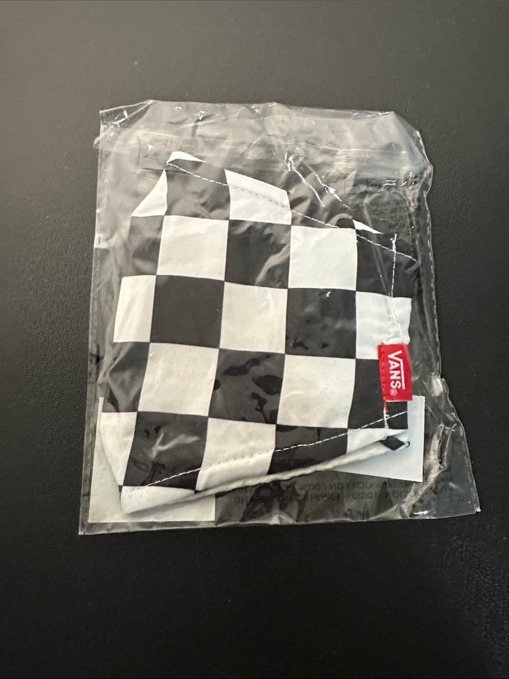 Vans Checkered Face Mask